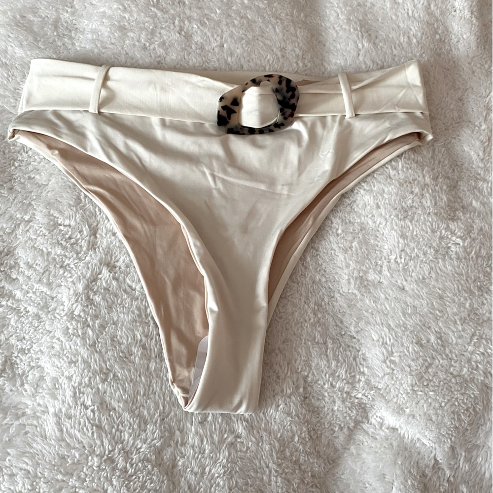 Amarelle swimwear cream color bikini bottom